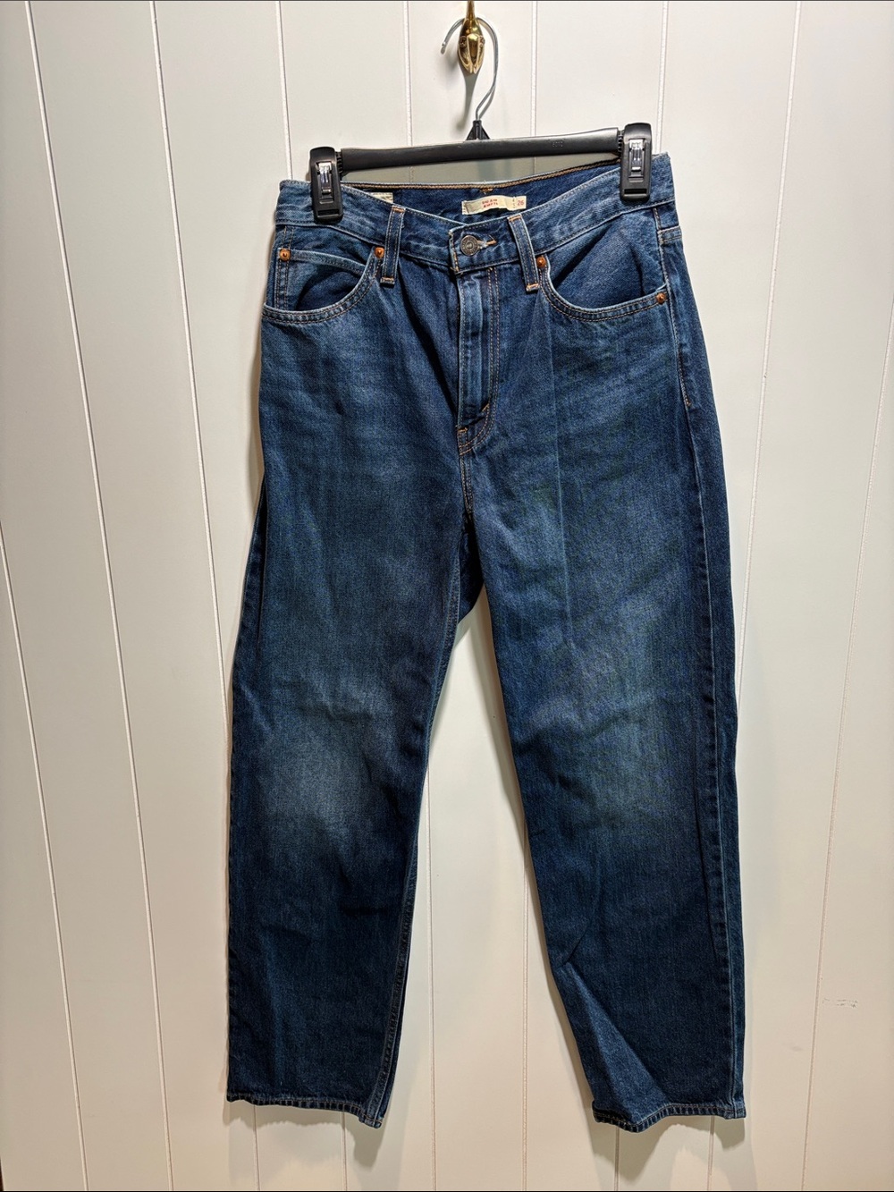 Levi’s Dad Jean P’Pa barrel leg high rise like new 26